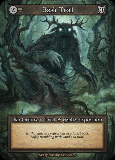 [Earth] Bosk Troll [beta-Ordinary]